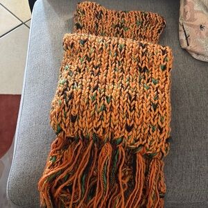 Handmade Multicolor Knit Scarf